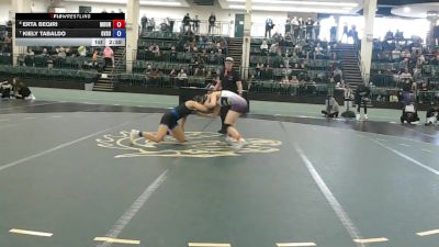 117 lbs Cons. Round 2 - Kiely Tabaldo, Grand Valley State vs Erta Beqiri, Mount Union