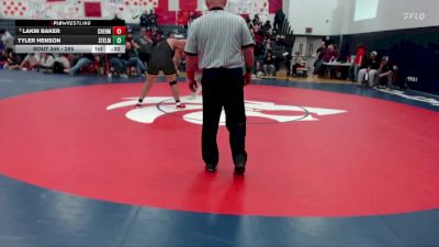 285 lbs 3rd Place Match - Lakin Baker, W. F. West vs Tyler Henson, Steilacoom