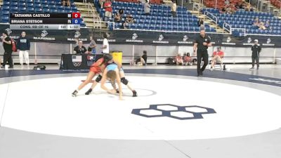 105 lbs Cons. Rd Of 16 - Tatianna Castillo, Michigan vs Briana Stetson, Pennsylvania