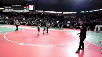 68 lbs Semifinal - Neil Law, GIR3 vs Liam Glivar, DONA