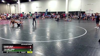 120 lbs Placement (16 Team) - Tye Bellarin, Team Delaware vs Chase Gray, Team STL Orange