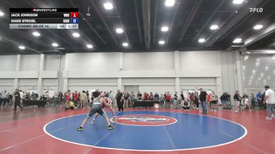 157 lbs Champ. Rd Of 16 - Jack Johnson, Wave Wrestling Club vs Hans Strobl, Darkhorse