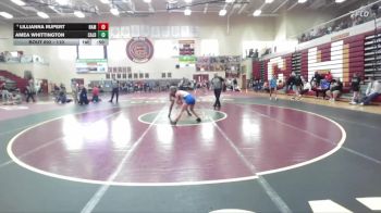 110 lbs Cons. Semi - Amea Whittington, Caldwell vs Lillianna Rupert, Nampa