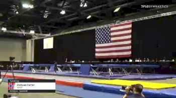 ZaQuae Carter - Tumbling, WHGF - 2021 USA Gymnastics Championships