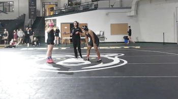 180 lbs Quarterfinal - Kaylee Hudson, Delaware Valley vs Azariah Moore, Lock Haven University