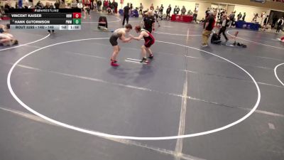 14U - 155 lbs Cons. Round 2 - Hank Gutormson, Pursuit Wrestling Minnesota vs Vincent Kaiser, North Branch Wrestling