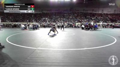 B4A-106 lbs Quarterfinal - Marquis Martin, Clinton vs Carlos Sparks, Cleveland