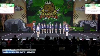 American Cheer Elite - Stealth [2026 L3 Senior - D2 Day 2] 2026 ASC King of the Jungle Chicago Showdown