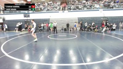 132 lbs Champ. Round 2 - Alex Sears, Emmett Wrestling Club vs Stefan Gabriel, Lakeland Wrestling Club