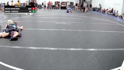 144 lbs Round 2 (6 Team) - Brady Kostick, Freakztyle Wrecking Crew vs Micah Engelman, Mat Assassins Red