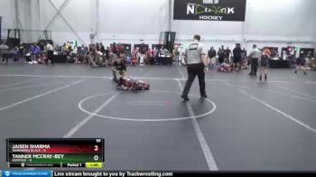 56 lbs Round 3 (4 Team) - Tanner Mccray-Bey, Rampage vs Jaisen Sharma, Warhawks Black