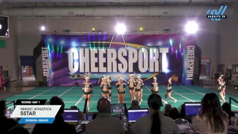 Magic Athletics - 5STAR [2024 L5 Senior Day 1] 2024 CHEERSPORT Toms River Classic
