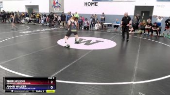 187 lbs Semifinal - Thor Nelson, Mid Valley Wrestling Club vs Ahmir Walker, Chugach Eagles Wrestling Club