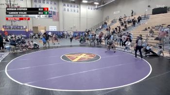 285 lbs Quarterfinal - Cannon Voiles, McCallie vs Herman Stephen, Mt. Juliet