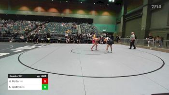 133 lbs Round Of 32 - Henry Porter, Indiana vs Antonio Saldate, California Baptist University