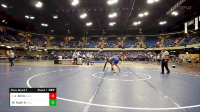 138 lbs Cons. Round 1 - Jeffery Bellik, Sandburg vs Warren Nash Iii, Grayslake Central