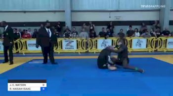 JOSEPH C. WATSON vs RIDA HAISAM ISAAC 2021 Pan IBJJF Jiu-Jitsu No-Gi Championship