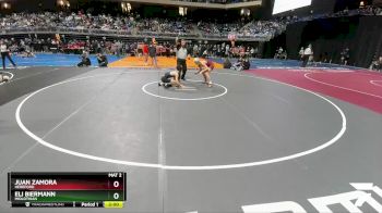 5A 132 lbs Champ. Round 1 - Juan Zamora, Hereford vs Eli Biermann, Midlothian