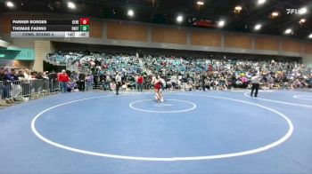 150 lbs Cons. Round 4 - Thomas Farino, Foothill vs Parker Borges, Ceres