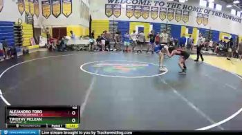 106 lbs Placement (16 Team) - Timothy McLean, Team Clay vs Alejandro Toro, Maximum Performance