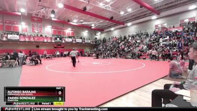 120 lbs Champ. Round 2 - Zaiden Gonzalez, Sunnyside vs Alfonso Barajas, Eisenhower High School