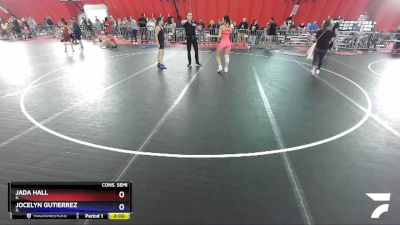 152 lbs Cons. Semi - Jada Hall, IL vs Jocelyn Gutierrez, IL