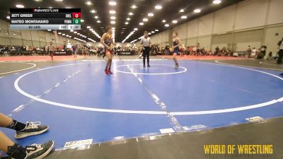 92 lbs Rr Rnd 3 - Jett Greer, Shelton Wrestling Academy 12U vs Mateo Montanaro, POWA 12U