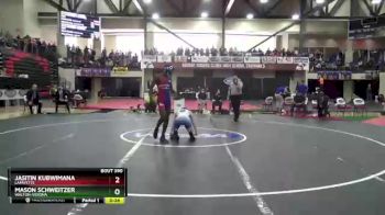144 lbs 3rd Place Match - Mason Schweitzer, Walton-Verona vs Jasitin Kubwimana, Lafayette