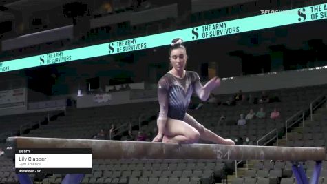 Lily Clapper - Beam, Gym America - 2022 Elevate the Stage Toledo presented by Promedica