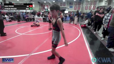 64 lbs Consi Of 8 #2 - Cole Ryon, Broken Arrow Wrestling Club vs Caleb Johannesen, Collinsville Cardinal Youth Wrestling