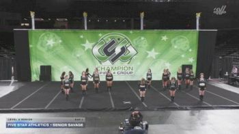 Five Star Athletics - Senior SAVAGE [2025 L4 Senior Day 1] 2025 CSG Indy Challenge