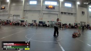 68 lbs Round 3 (6 Team) - Levi Sisler, Lake/Armory Red vs Gavin Cooper, Contenders WA Green