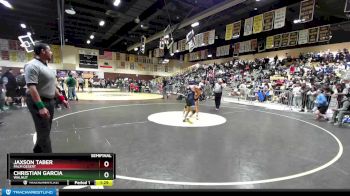 120 lbs Semifinal - Christian Garcia, Walnut vs Jaxson Taber, Palm Desert