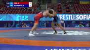 57 kg Finals 1-2 - Jore Volk, United States vs Merey Bazarbayev, Kazakhstan