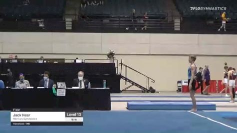 Jack Neer - Floor, Mercury Gymnastics - 2021 USA Gymnastics Development Program National Championships