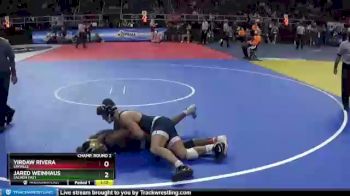 I-138 lbs Champ. Round 2 - Yirdaw Rivera, Sayville vs Jared Weinhaus, Sachem East