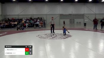 43 lbs Prelims - Jayden Benedict, BAWC vs Isaias Galindo, Moore Elite