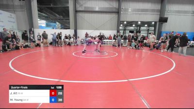 71 kg Quarterfinal - Juliet Alt, PA West Black vs Melodie Young, WOW