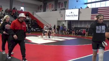 110 lbs Champ. Round 1 - Rylee Worrell, Solon vs Bradi Houston, Davis County