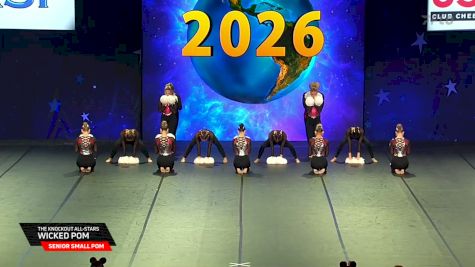 The Knockout All-Stars - Wicked Pom [2026 Senior Small Pom Prelims] 2026 The Dance Worlds