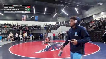 174 lbs Cons. Round 2 - Matthew Flyingman, Northeastern Oklahoma vs Rhett Briggs, Unattached