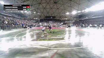 Boys 3A 106 lbs Cons. Round 3 - Carson Carolus, River Ridge vs Rodolfo Medina, North Thurston