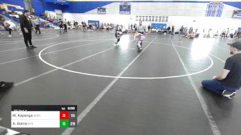 113 lbs Rr Rnd 4 - Malachi Kapenga, Ares Wrestling Club vs Anthony Alanis, Relentless Training Center