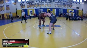 285 Gold Round 2 - Joseph Schulze, Camden County vs Kevin Reyes, Fleming Island