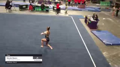 Nicole Baars - Floor, Lindenwood University - 2021 GymQuarters Invitational