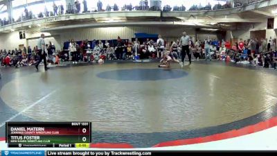 86 lbs Cons. Round 1 - Titus Foster, New Haven Wrestling Club vs Daniel Matern, Jennings County Wrestling Club