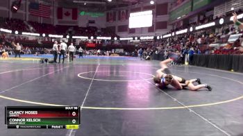 126 lbs Cons. Round 2 - Clancy Moses, Emmett vs Connor Kelsch, Bishop Kelly