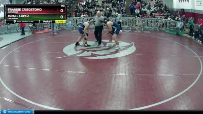 190 lbs Cons. Round 2 - Israel Lopez, Cheyenne vs Frankie Crisostomo, Cheyenne