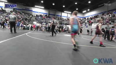 61 lbs Semifinal - Riott Gates, Elgin vs Easton Houck, Norman Grappling Club