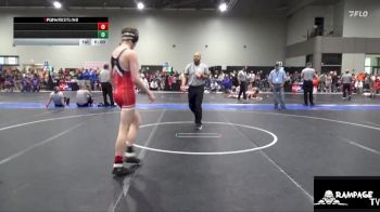 140 lbs Champ. Round 1 - Daxton Downing, Kansas YG vs Tyler Meyer, Hoxie Kids